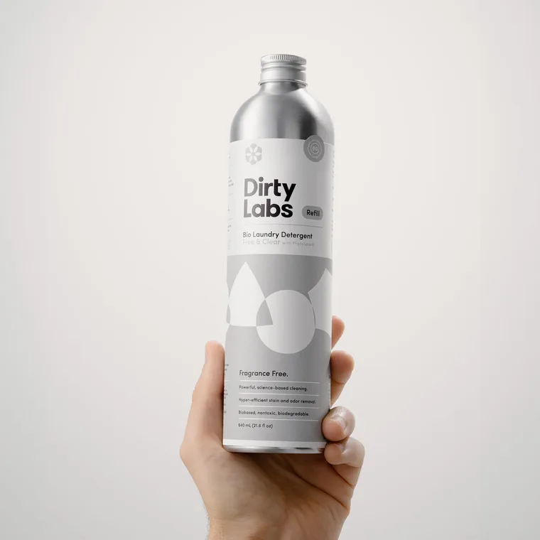 Dirty Labs Free and Clear Bio Enzyme Laundry Detergent